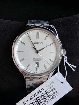 SEIKO PRESAGE SRPD39J1 Automatic Watch Zen Garden Silver Watch