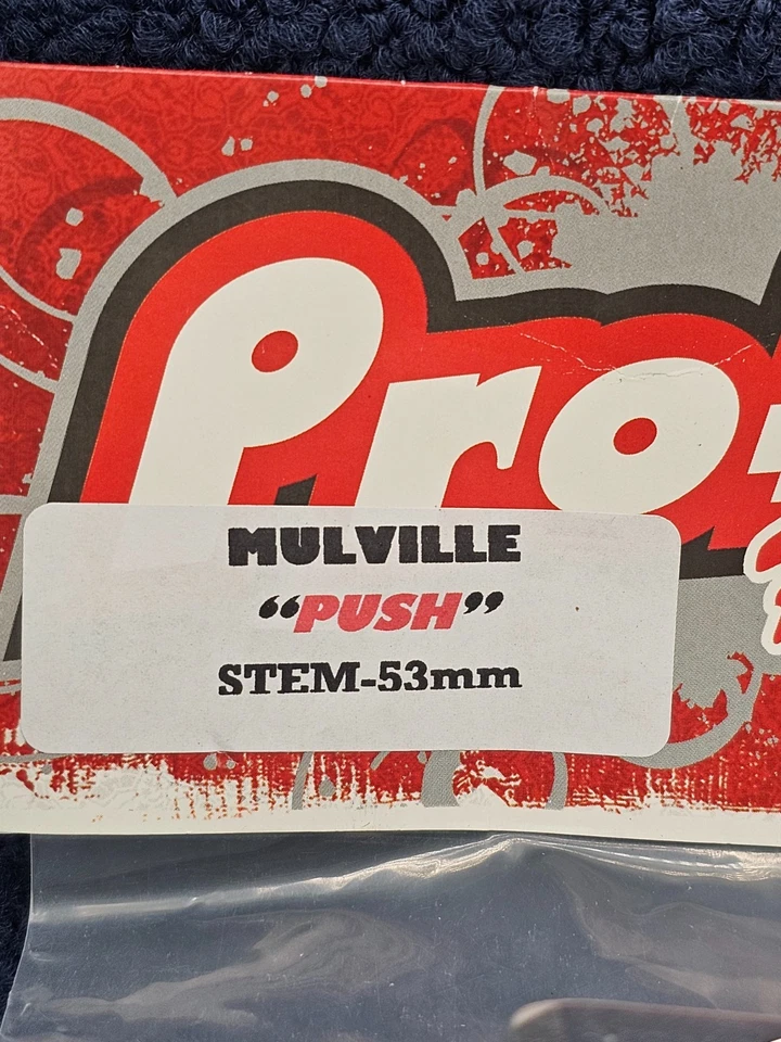 Profile Racing Mulville Push Stem Silver 53mm For BMX - Image 2 of 4