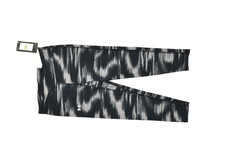 Under Armour Girls Motion Printed Ankle Crop Legging Black Gray Size M NEW