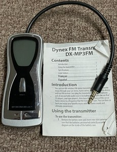 Dynex DX-MP3FM FM Transmitter Play Music Through Your Car