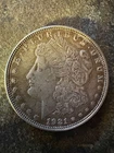 1921 $1 Morgan Silver Dollar