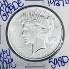 1927 D SILVER PEACE DOLLAR AUTHENTIC HI GRADE U.S. MINT COIN RARE KEY DATE 5980