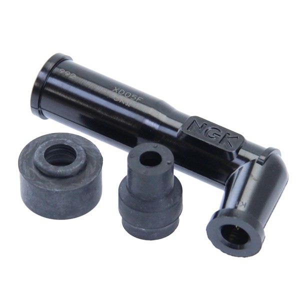 NGK ZüNdkerzenstecker XD05F EntstöRt 102° 5Kohm Honda Yamaha Kawasaki Suzuki-image