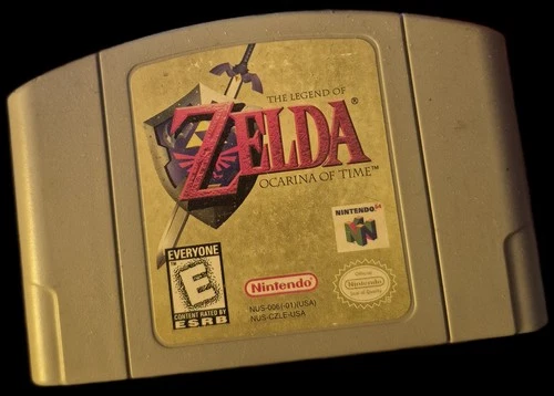 Legend of Zelda Ocarina of Time Nintendo 64 Authentic V1.1 Tested Works OOT N64
