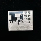 Norman Rockwell’s Favorite Moments Mark Twain “The Innocents Abroad”, 1.5ozt 925