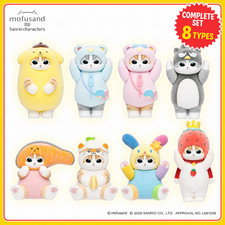 mofusand  Sanrio Characters Fluffy Flocked Figure Collection vol.3 Set of 8