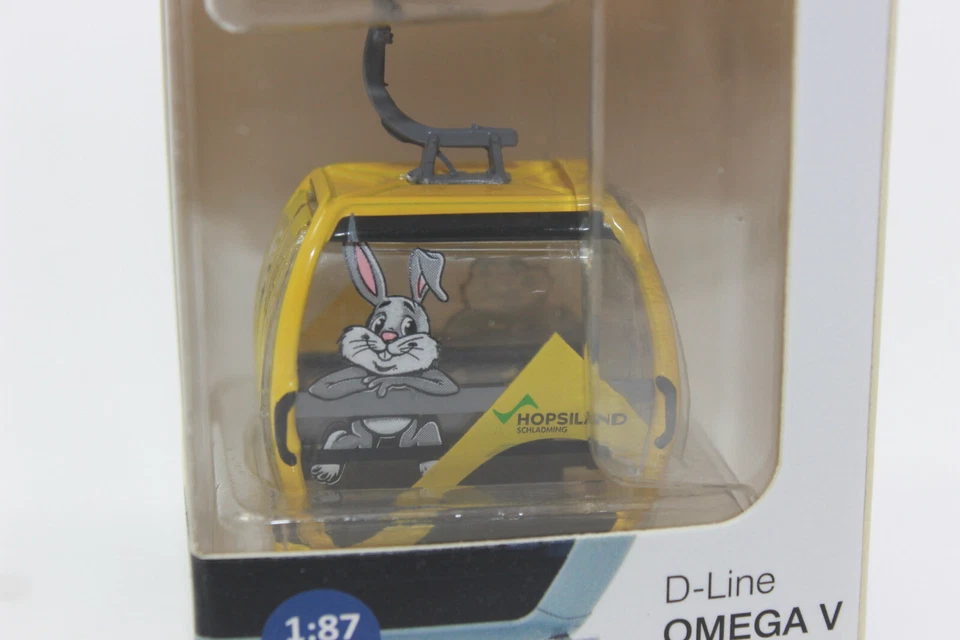 Jägerndorfer 82556 Omega V Planai Hopsiland Gondola 1:87 H0 NEW in OVP Cable Car - Image 3 of 4