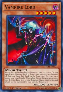 Vampire Lord - SDKS-EN012 - Common - 1st Edition x3 - Near Mint
