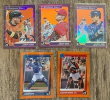 2021 Donruss baseball card parallels