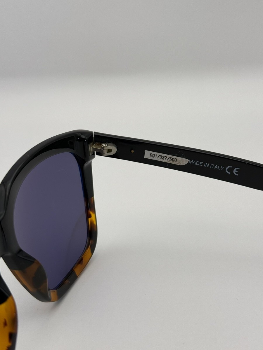 Tom Ford Amarra FT TF502 05A Square Shiny Black Havana/Smoke 55/18/140 New Tom Ford Amarra FT TF502 05A Square Shiny Black Havana  main image 2