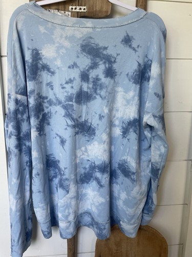 Top de lentejuelas estrella corbata tono azul marca Bazar nuevo con etiquetas talla única - Imagen 5 de 5