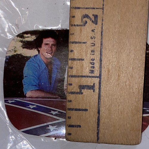 3 SELTENE Vintage Original 70’s Sticker Bo And Luke Dukes of Hazzard General Lee - Bild 9 von 10
