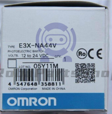 OMRON E3X-NA44V PHOTOELECTRIC SWITCH OPTICAL FIBER AMPLIFIER 12-24VDC PLC 1pcs