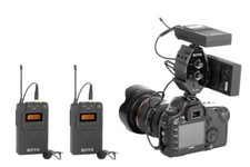 BOYA BY-WM4 Pro K1 K2 2.4G Wireless Lavalier Microphone Kit BY-MP4 Audio adapter