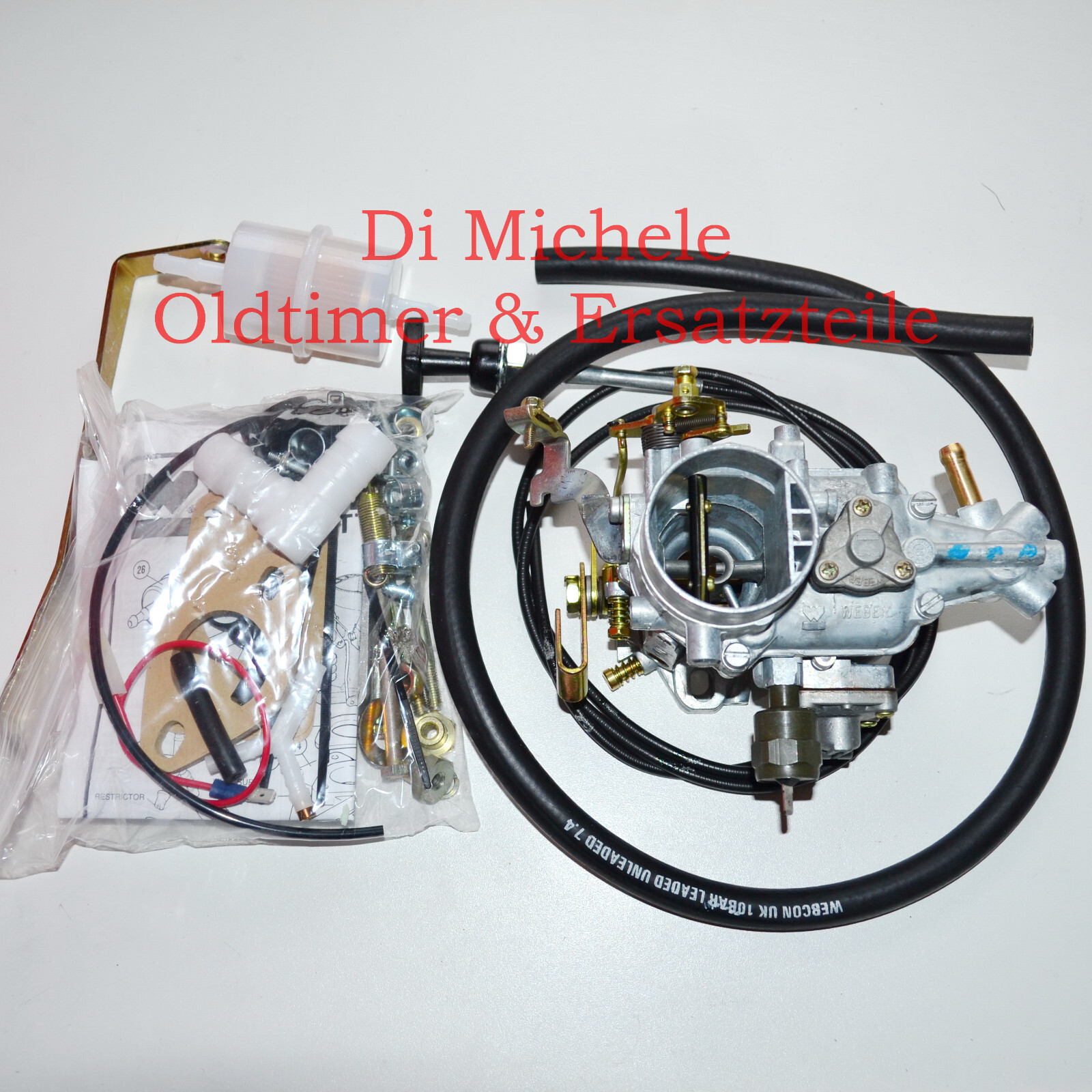 34 ICH Weber Carburetor Conversion Kit, for VW Golf, Scirocco, Jetta, Polo, B. 5283