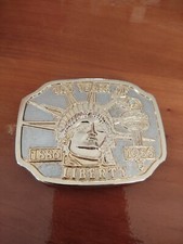 100 Years Of Liberty 1886-1986 Metal Belt Buckle