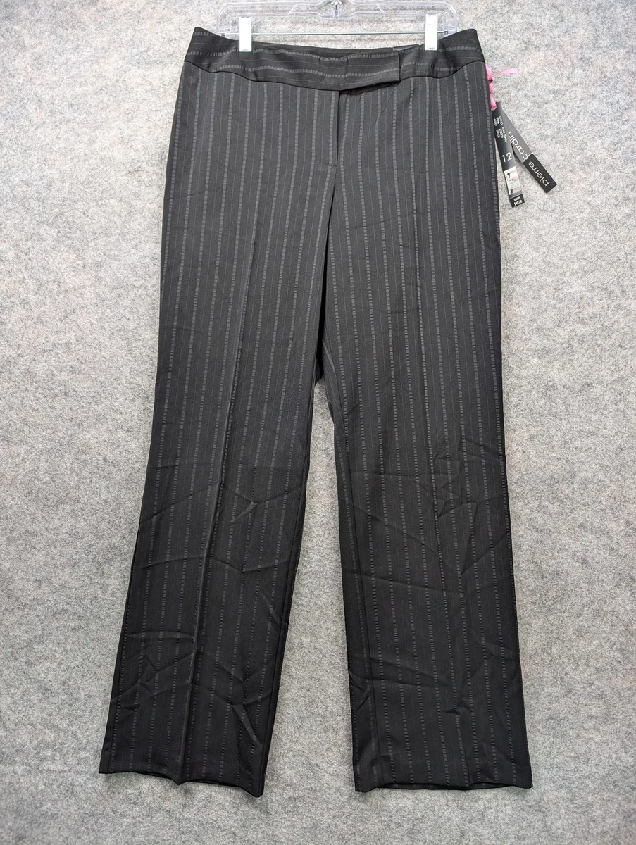 pierre cardin ブラック ストレートパンツ Pierre Cardin Black Pants for Women for sale | eBay