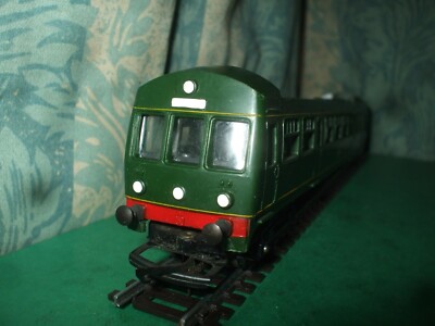 TRIANG HORNBY KLASSE 101 DMU FAHRWAGEN GRÜNE KAROSSERIE & NICHT ANGETRIEBENES DREHGESTELL - Nr. 3