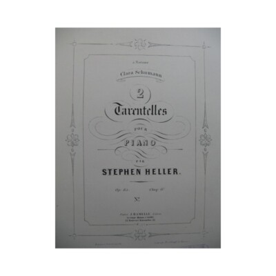 Heller Stephen Tarentelles Klavier
