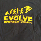 EVOLVE Breckenridge Colorado Long Sleeve Shirt 2010 The DUCK Company Brand