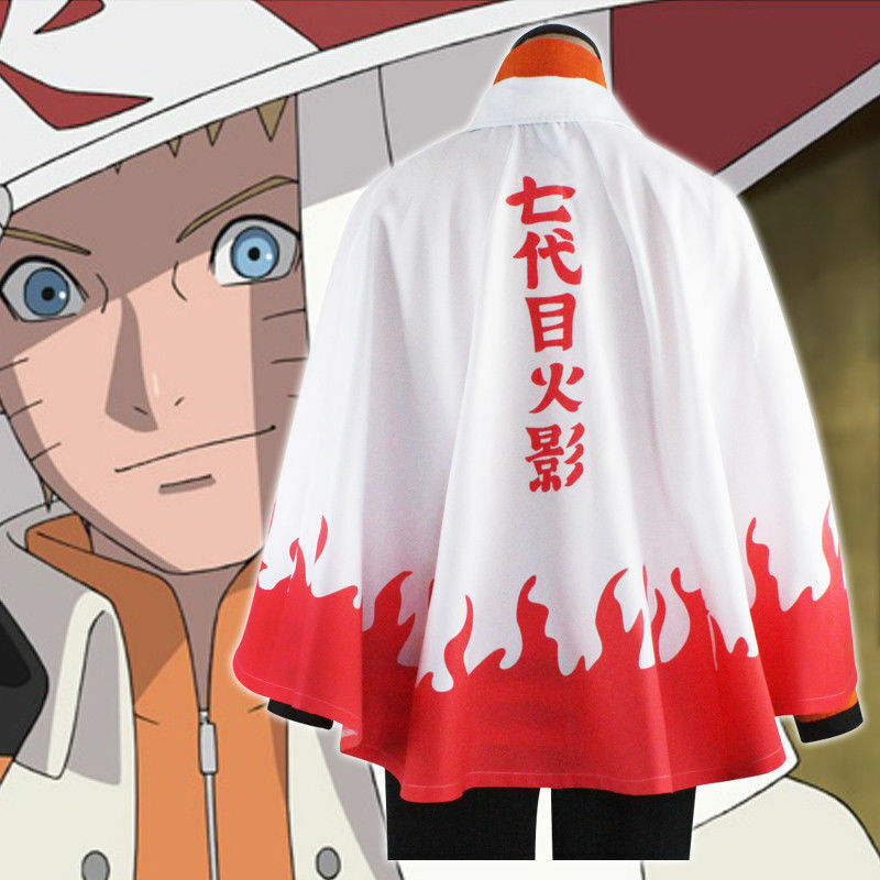 Anime Naruto Cloak Robe Unisex Fourth Hokage Naruto Cosplay Cloak