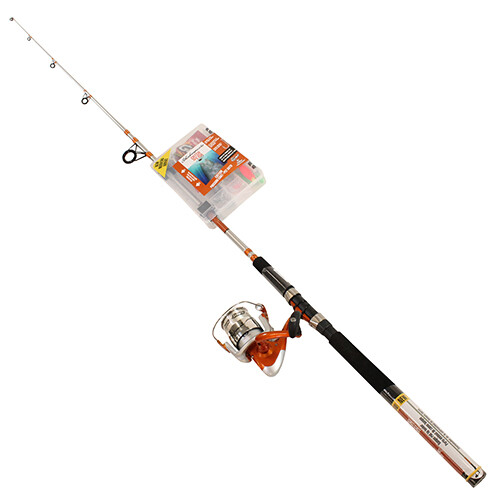 Shakespeare 1423639 CMFCATFISH 7 ft Catfish Spinning Rod Reel Combo wTackle