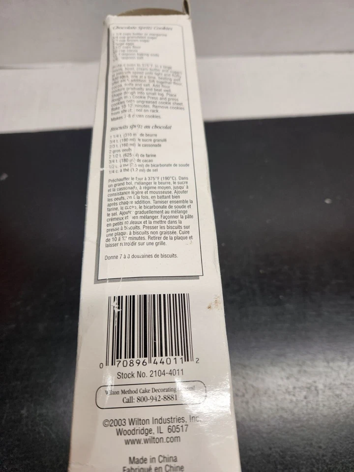 Prensa para galletas Wilton Comfort Grip con 12 discos - 2003 - 2104-4011 Foto 2 de 4