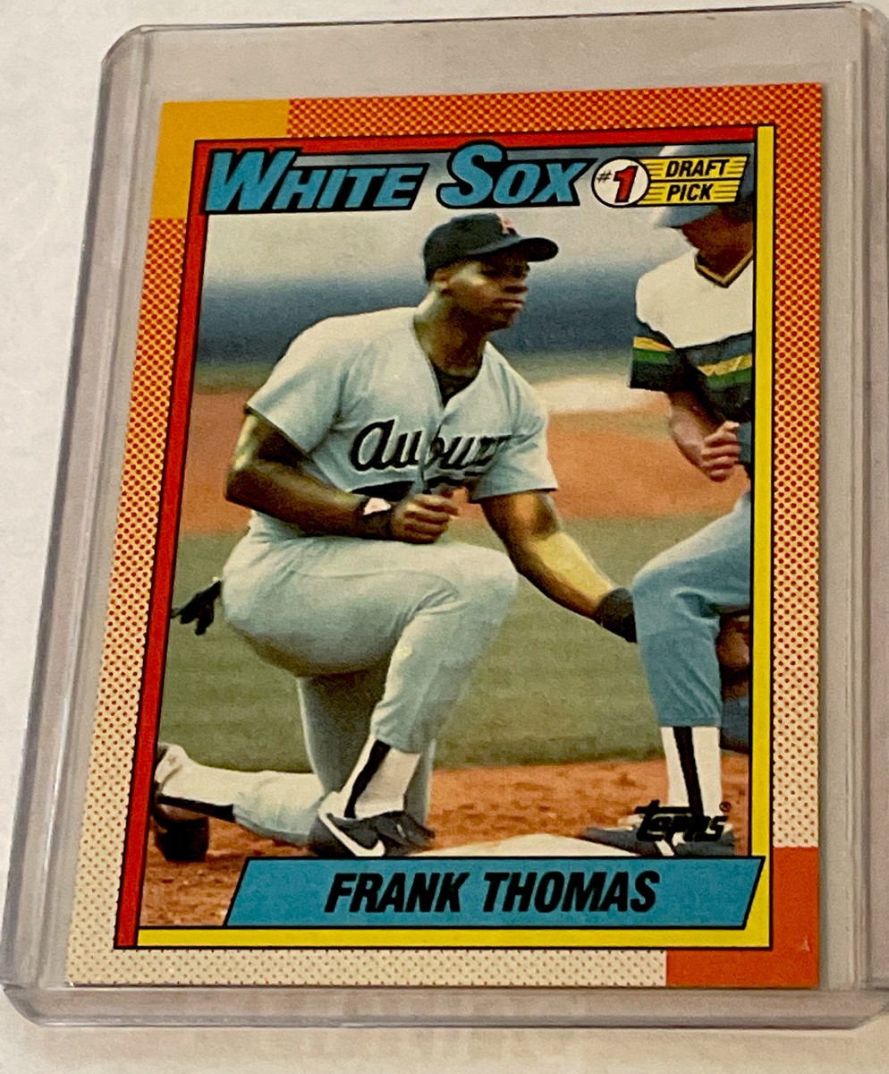 FRANK THOMAS 1990 #414 Topps #1 Draft Pick Rookie Card White Sox