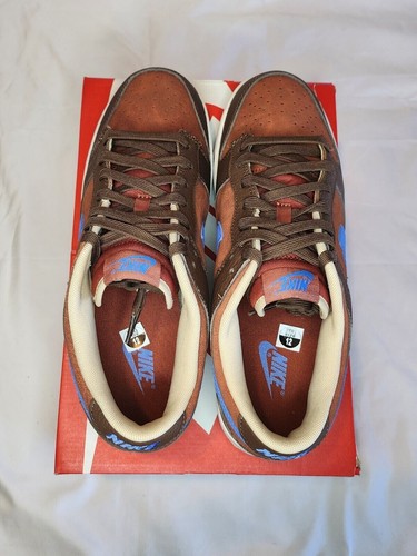 Size 13 - Dunk Low Retro Premium Mars Stone / Comet Blue / Cacao WoW New w/Box! - Picture 6 of 7