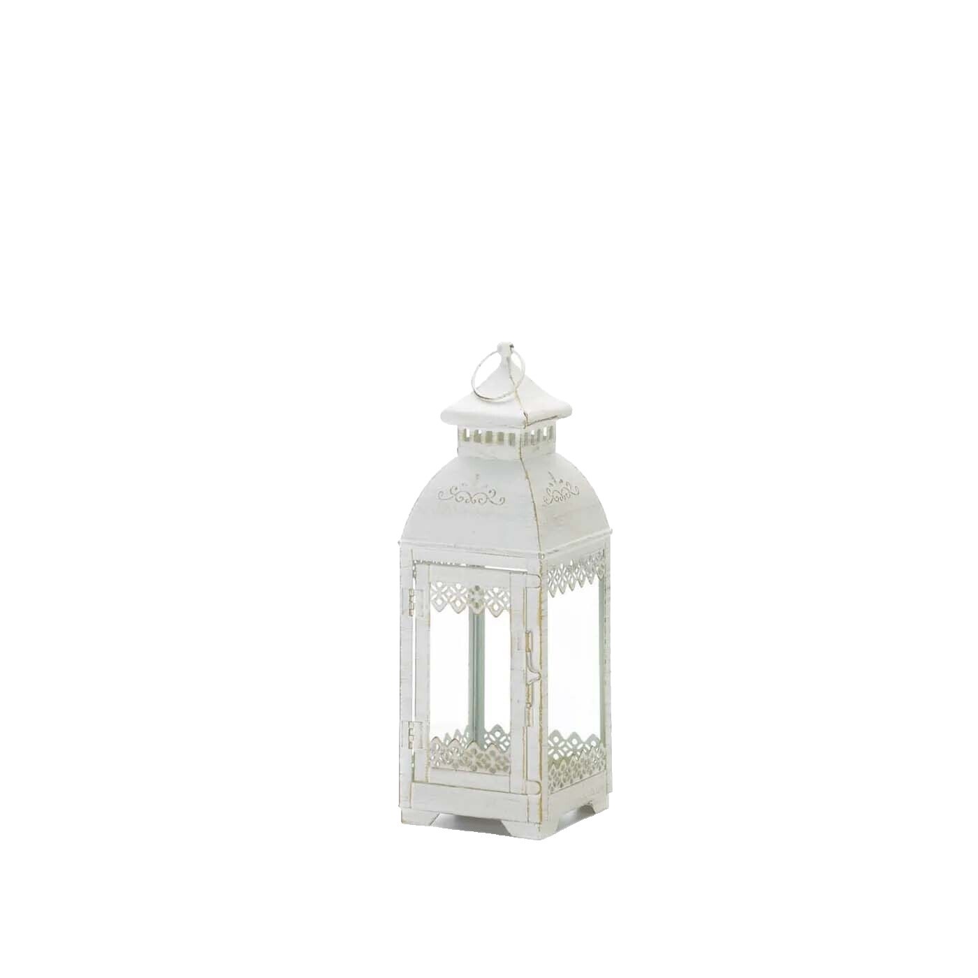 Lanterne Bougeoir Pivotante – Style Renaissance Revival – Laiton Et Vert-de-gris