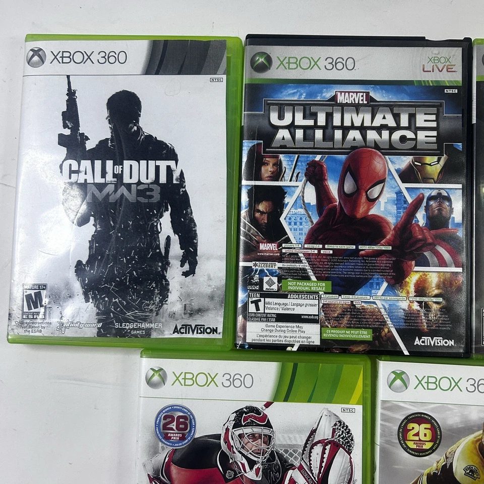 Microsoft Xbox 360 5 Game Lot Backwards Compatible With Xbox One Good-Very Good - Image 2 of 4