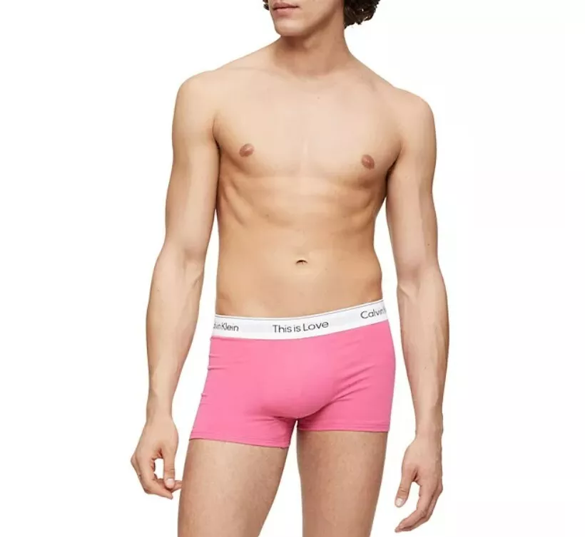 Men's Calvin Klein Modern Cotton Stretch Trunk Briefs Gay Pride Limited  Edition