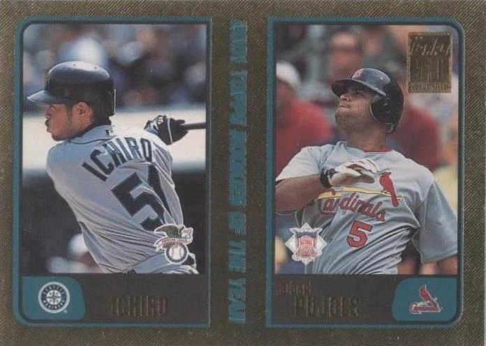 2001 Topps Traded & Rookies - Albert Pujols Ichiro Suzuki #T99 for