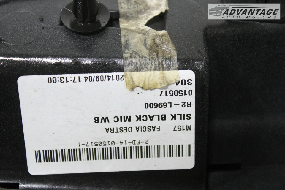 2014-2019 MASERATI GHIBLI LADO DERECHO PASAJERO FALDÓN BASCULANTE PANEL MOLDEADO OEM Foto 4 de 4