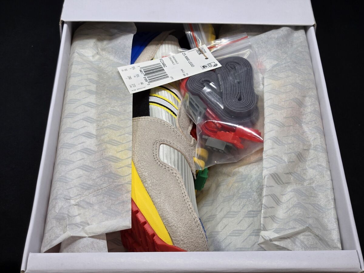 Size 9.5 - adidas LEGO x ZX 8000 A-ZX Series - Mixed Blocks Size 9.5 - adidas LEGO x ZX 8000 A-ZX Series - Mixed Blocks