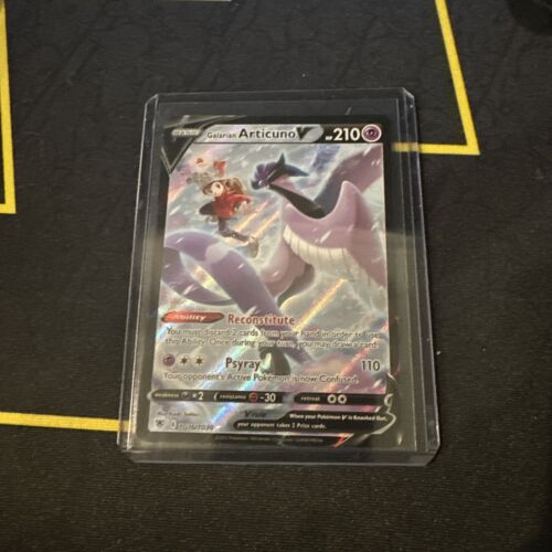 Pokémon TCG Galarian Articuno V Sword & Shield Astral Radiance TG16/TG30 Holo NM - Picture 1 of 2