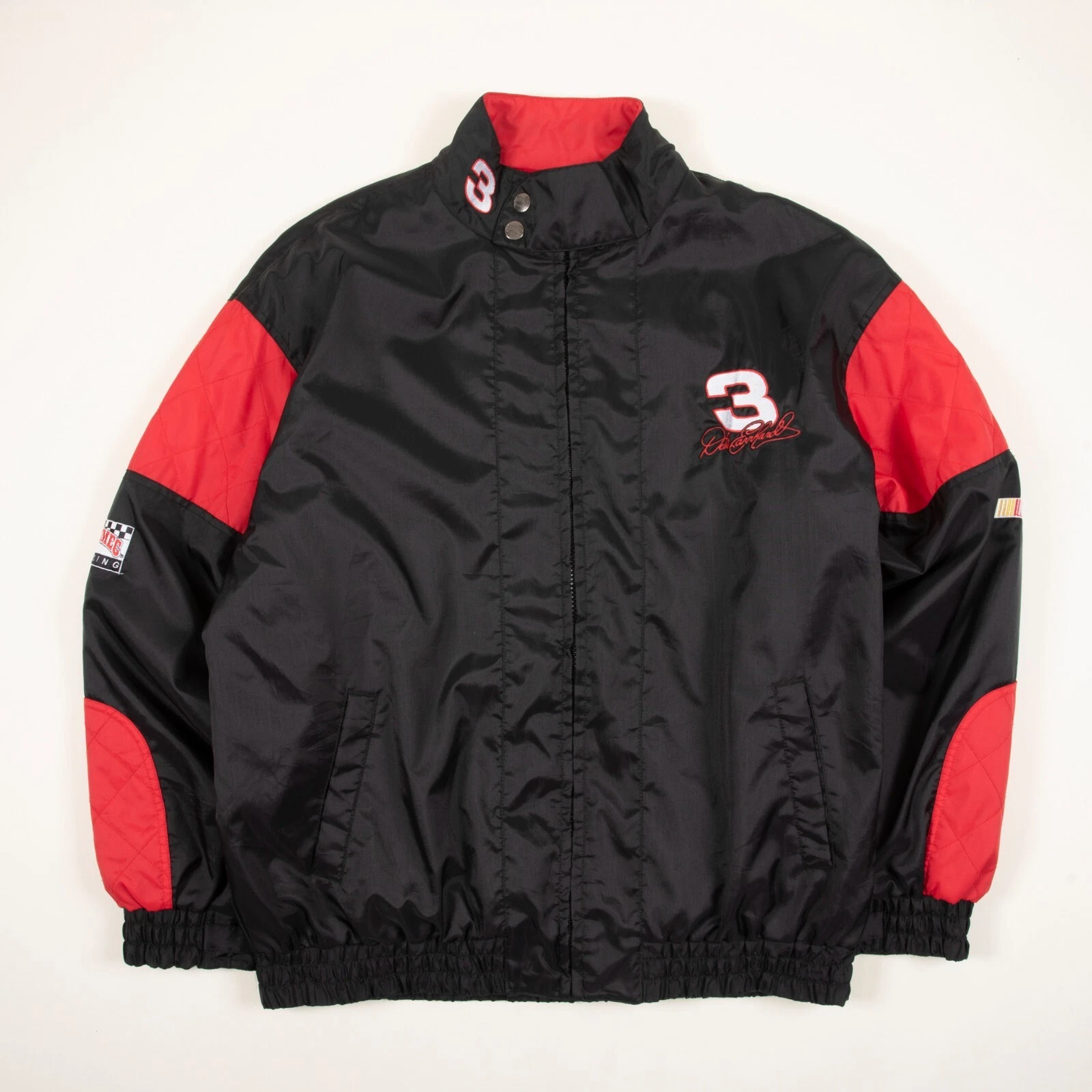 Vintage Nutmeg Dale Earnhardt Intimidator Jacket NASCAR Windbreaker 3214