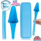 SHEWEE Larger Flexi + Case She Can Wee Urine Funnel for Camping, Festivals Blue