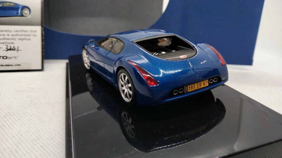 AUTOART BUGATTI EB 18.3 CHIRON SCALA 1:43 - Immagine 4 di 4