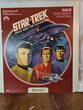 Star Trek Space Seed The Changeling RCA VideoDisc Vintage CED