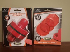 EastPoint Hover Hockey Pushers  Pucks 2 Pushers  3 Pucks in pack New 