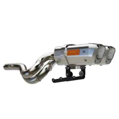 RJWC Dual Exhaust & High Flow Headers & Rear LED Lights For Can Am