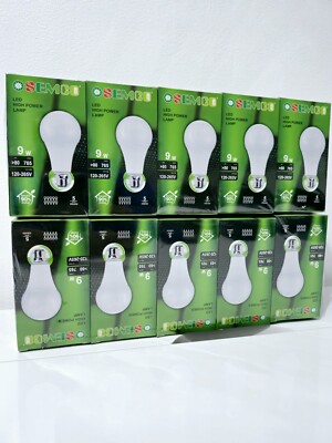10x 9W = 90 Watt LED High Power Tageslicht B22 Bajonett Glühbirne 90% Energiesparung