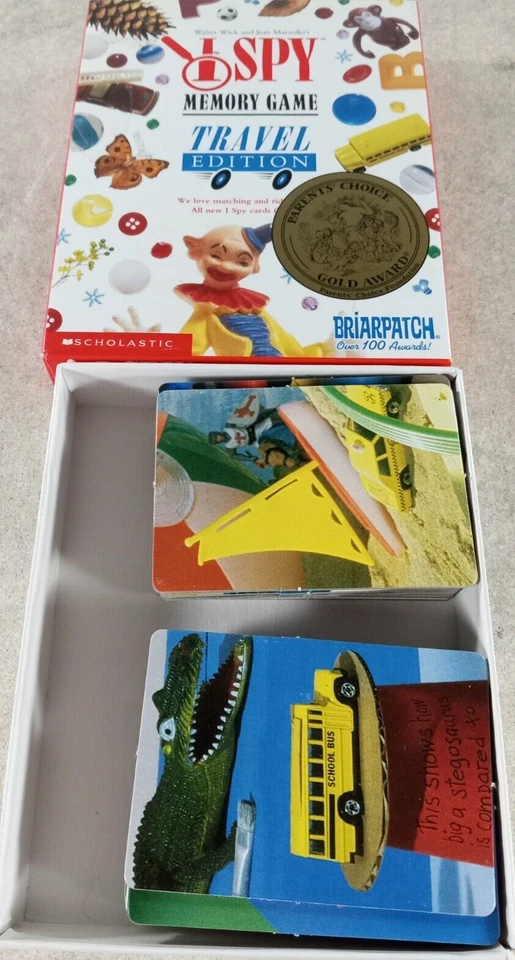 I Spy Memory Game Travel Edition Scholastic Briarpatch - Image 3 of 3