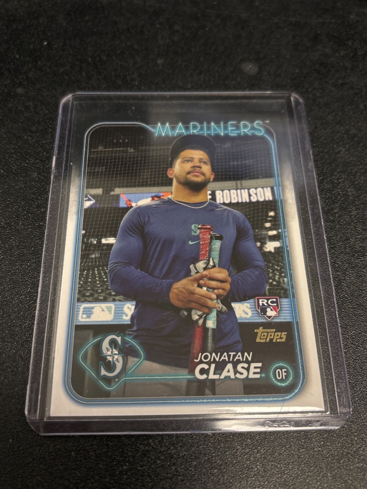 2024 Topps Update Jonatan Clase #US35 Golden Mirror Image SSP Mariners RC