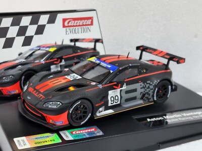 Carrera 27784 Evolution Aston Martin Vantage GT3 Bullitt Racing 99 1:32 Slot Car