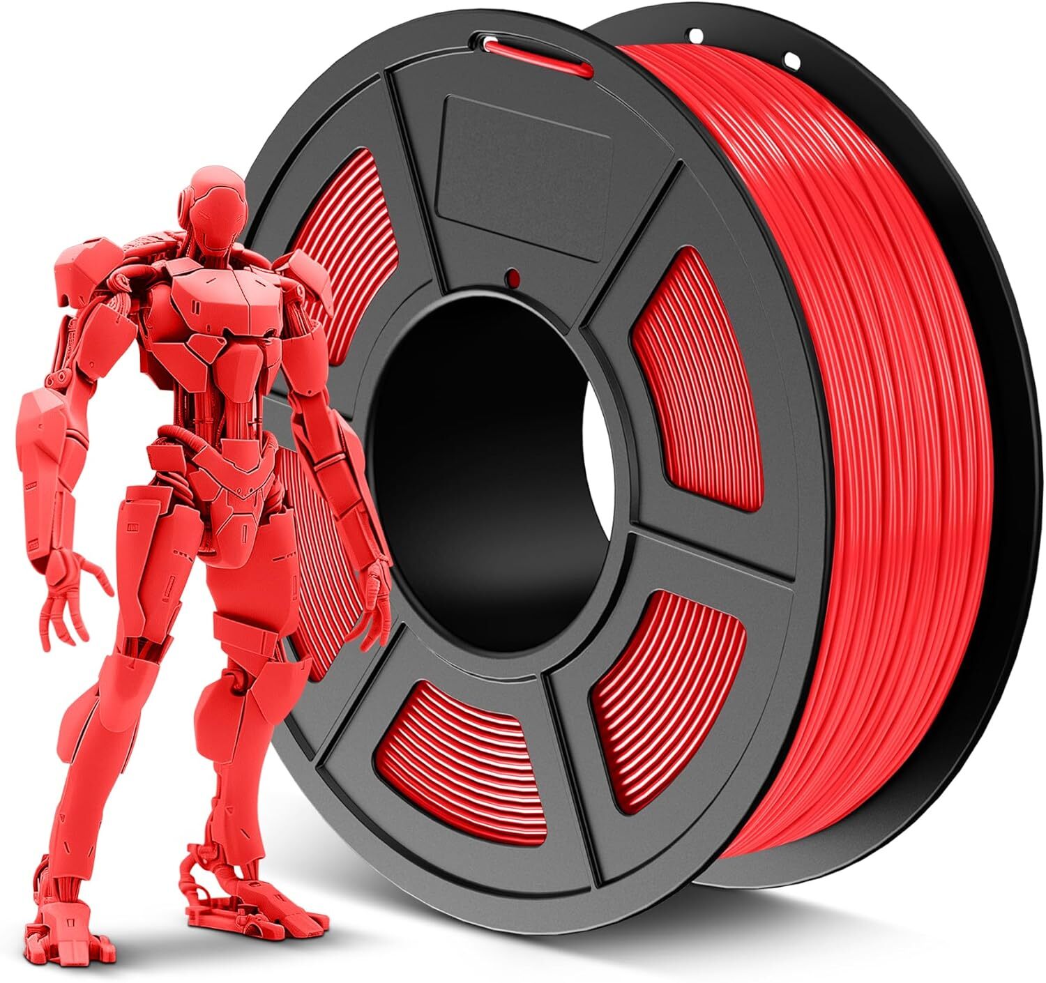 SUNLU ABS 1.75mm 3D Drucker Filament Hohe Haltbarkeit/Hitzebeständig 1KG/Spule 