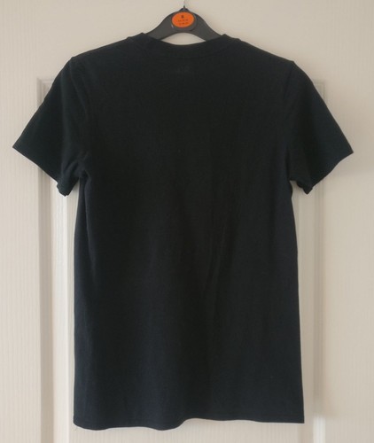 wand band t-shirt, black, size small