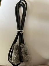 5 FT Serial DB9/DB9 Straight-thru RS232 Female Female Cable - NEW