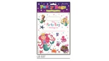 8 pack MERMAID OCEAN PRINCESS BIRTHDAY PARTY LOOT BAGS LOOTBAGS LB537U SE